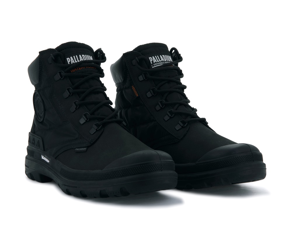 Botas Palladium PAMPA X TECH Hombre Negras | Costa Rica-32496